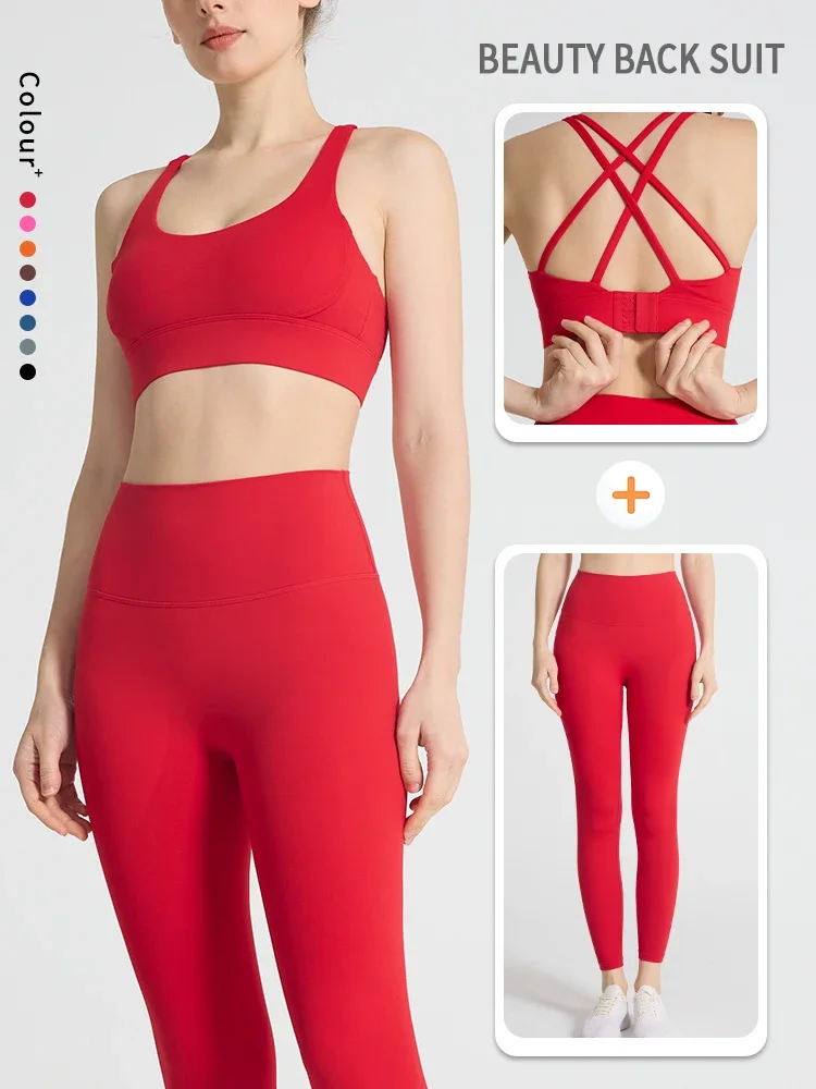 Yoga Fitness Kleidung - Hot Sale Dames 2-delige sportsets met
