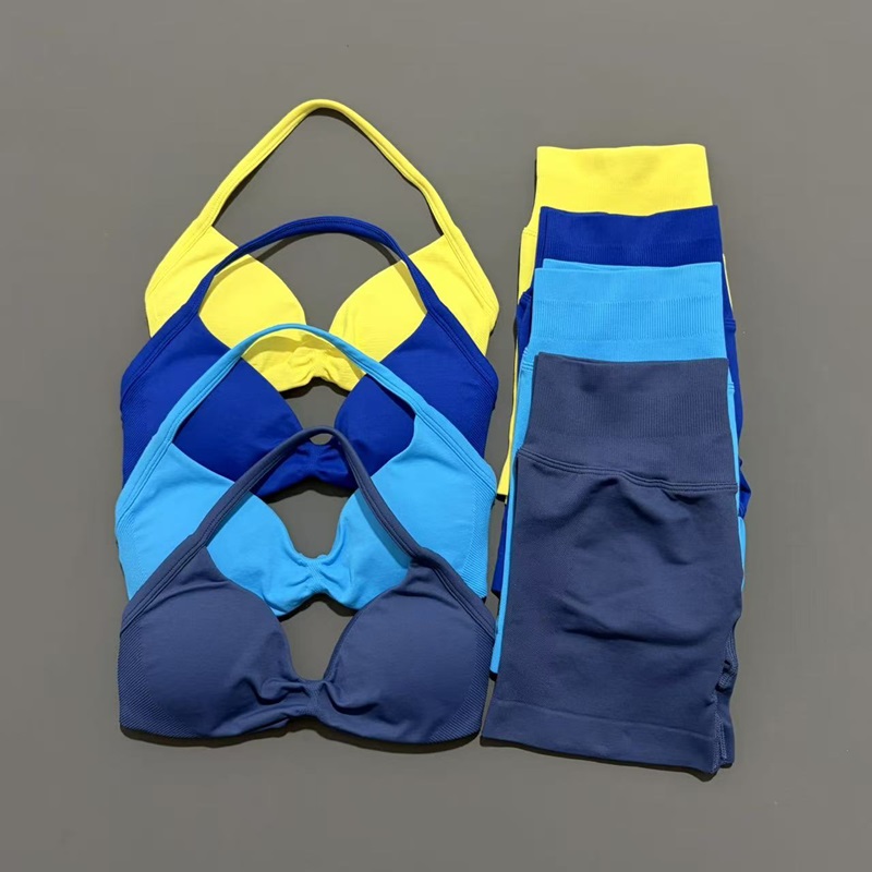 Yoga Fitness Kleidung - 2-delige HISTELLO sportset Naadloze yogabeha met