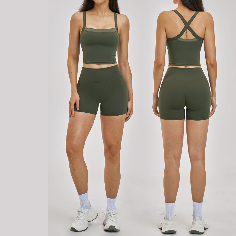 Yoga Fitness Kleidung - Yogasets Dames trainingspak 2-delige trainingssets Yoga