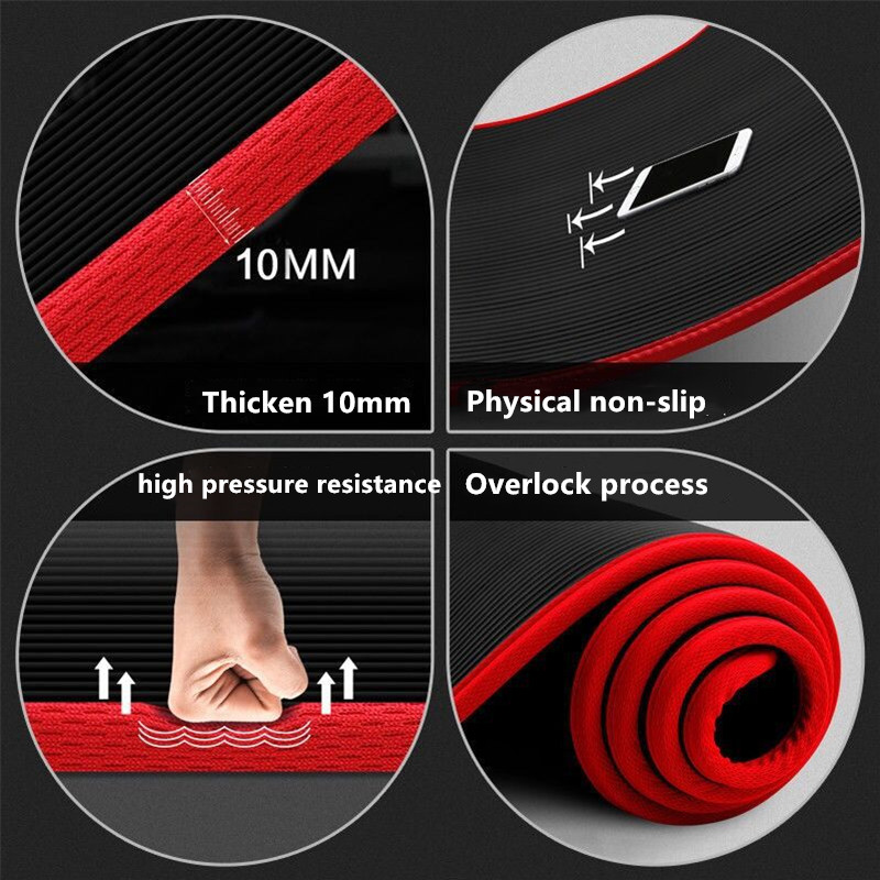 10mm Antislip Yogamat 183cm*61 - Thick Yoga Mat recensie en prijs