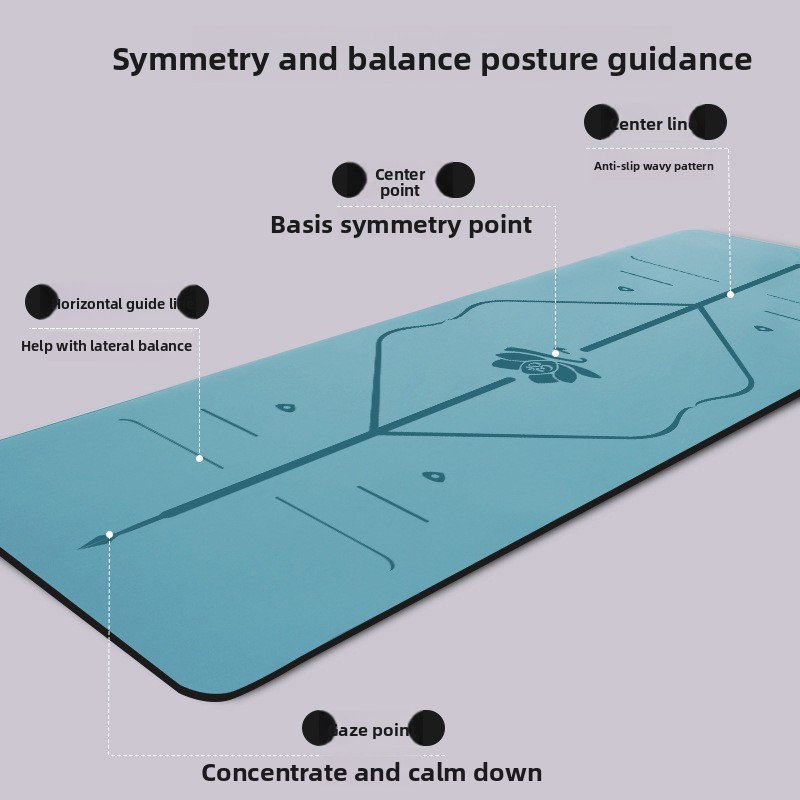 PU-rubber antislip brede dikke - Thick Yoga Mat recensie en prijs