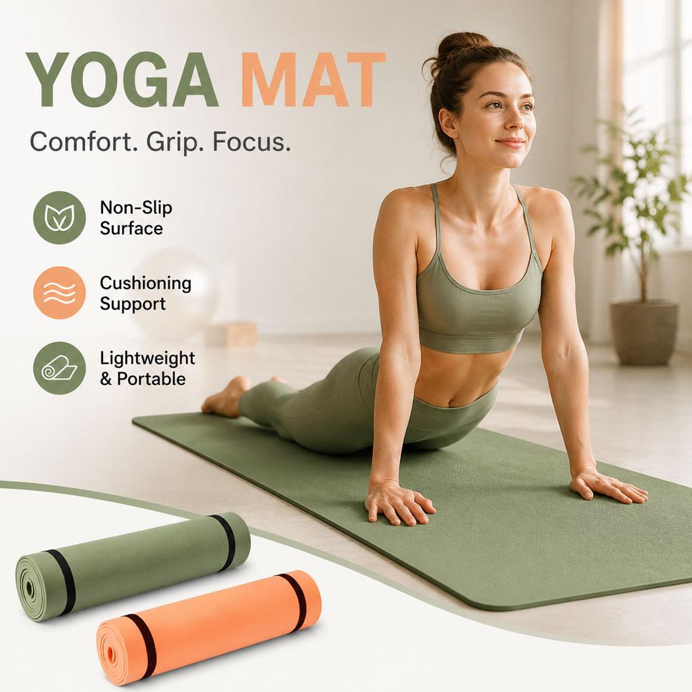 Dikke yogamat Antislip sportfi - Thick Yoga Mat recensie en prijs