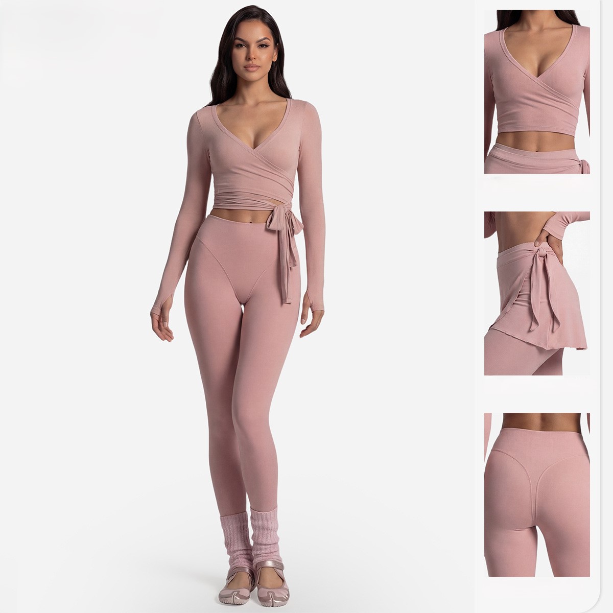 Yoga top met lange mouwen, gek - Yoga Fitness Kleidung recensie en prijs