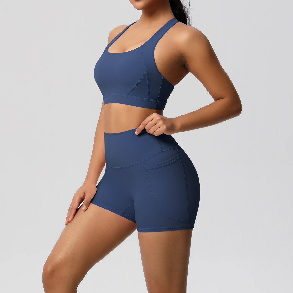 2 STUKS Sportkleding Met Pocke - Yoga Fitness Kleidung recensie en prijs