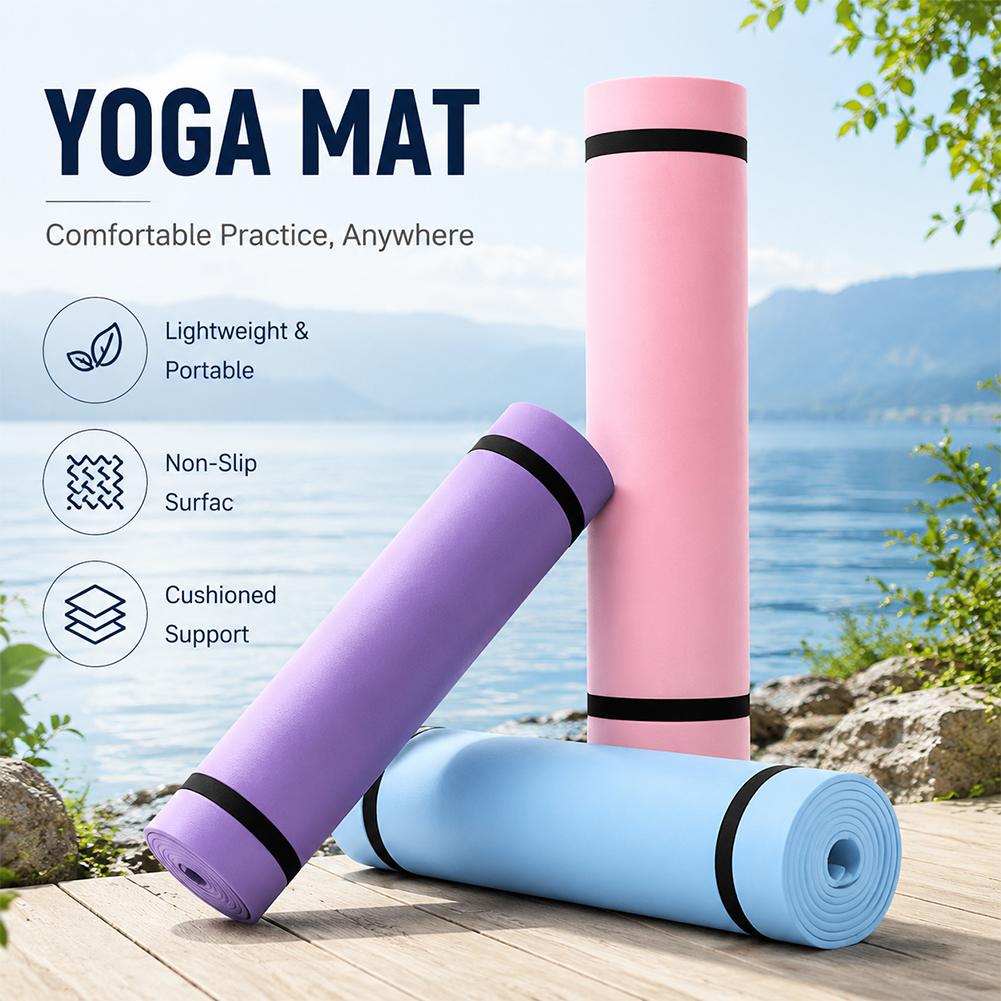 1/2 Stuks Dikke Yoga Mat Anti- - Thick Yoga Mat recensie en prijs