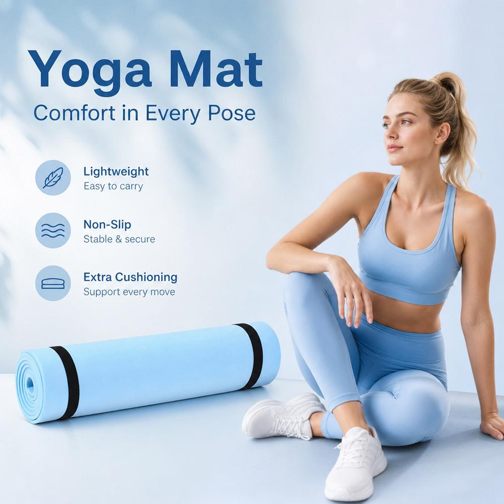 1/2 Stuks Dikke Yoga Mat Anti- - Thick Yoga Mat recensie en prijs